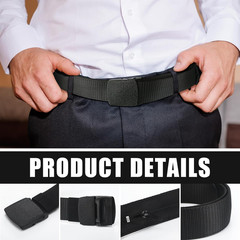 2 Pcs Hidden Money Belt for Travel Hidden Pockets under Clothes Security Money W