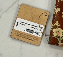 Patricia Nash Set: Passport Wallet/Cosmetic Pouch/Tape Measure/Mirror/Keychain