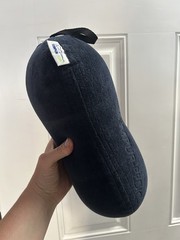 Tempur-Pedic Lumbar/Back/Neck Memory Foam Travel Pillow, Peanut-Shaped