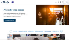 ❤️One Alaska Airlines Lounge Pass oneworld Exp 6/30/2026 For 1 Adult+ 2 under 21