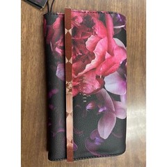 Ted Baker London Floral Jewellery Roll –lTravel Organizer Pouch & Ring Holders