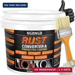 Rust Converter & Metal Primer, 2-in-1 35.27oz Water-Based Rust Reformer, No Sand