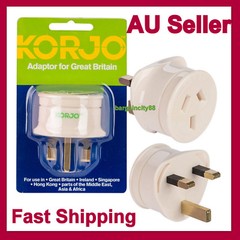 Travel Adapter Adapter Socket to Plug AU NZ To UK Singapore HK Hong Kong China