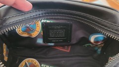 Coach Smooth Black Leather Small Travel Kit 2522 New York NWT 8 3/4″ X 5″
