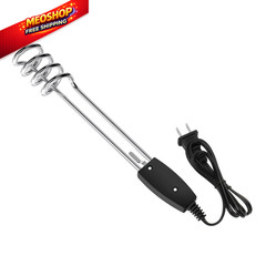 1000W-110V Immersion Water Heater,Water Heater Electric,10in Portable silver
