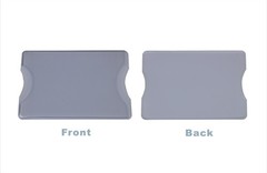 5 Credit Card Sleeve Clear Plastic RFID Blocking Sleeves IdentityTheftProtection