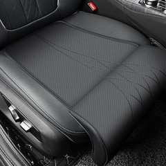 Adjustable Black Car Leg Extender Leg Support Cushion Solid Pattern 1PCS