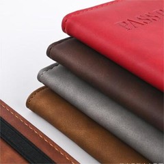 RFID Blocking ID Card Case Cover PU Leather Slim Travel Passport Holder US FAST