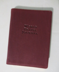 MARK & GRAHAM – Leather Bound WORLD TRAVEL Journal – 320 Pages – 6″ x 4″