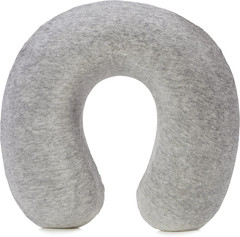 Memory Foam Semicircular Neck Pillow, Grey