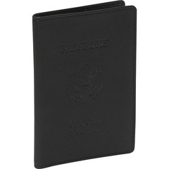 Rfid Blocking Passport Travel Document Organizer In Genuine Leather Packing O…
