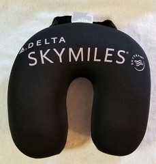 DELTA SKYMILES U-Shaped Head Neck Support pillow – New Blue or Black