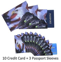 High Quality RFID Blocking Credit Debit Card Passport Identity Protection