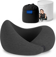 Ostrichpillow Go Neck Pillow, Travel Pillows for Airplanes, Premium Memory Foam