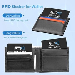 RFID Blocking Card Protector – 6 Pack for Debit, Credit, and Passport Safety