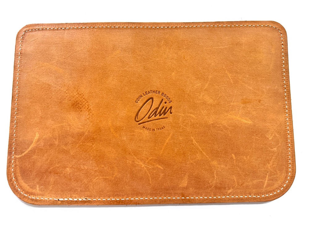 ODIN LEATHER TEXAS, DOCUMENT, PASSPORT, TICKET HOLDER ZIPPER CLOSURE 8.5″ x 5.5″