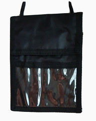 LOT OF 2 Passport & ID Holder with Adjustable Neck Strap – Black