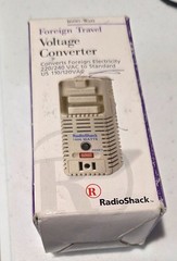 Foreign Travel Voltage Converter 220/240 VAC to US 110/120 VAC 1600-Watt +Manual