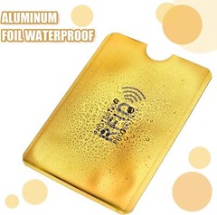 10x RFID Blocking Sleeves Credit Card Protector Holders Theft Protection Secure