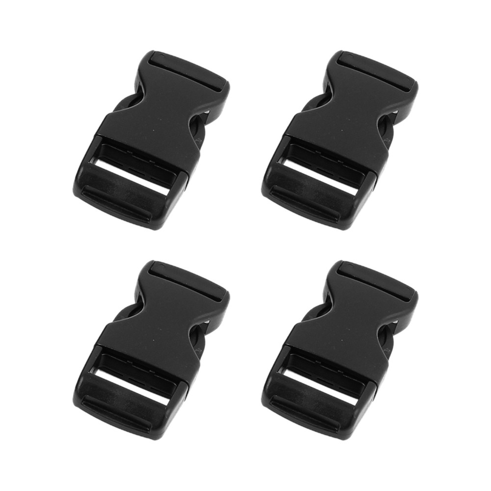 Side Quick Release Buckle (2cm/0.8″) 4Pcs, Plastic Adjustable Buckles