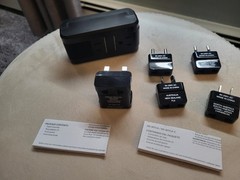 Insignia Universal Travel Adapter & Converter w/ 5 Plug Adapters – Worldwide