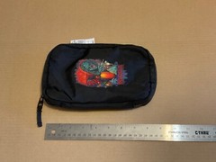 Universal Studios HHN 2024 Insidious Horror Movie Travel Toiletry Black Bag