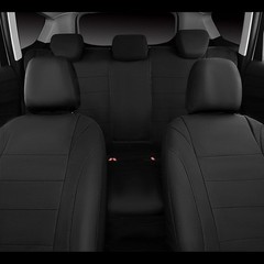 Neoprene Waterproof Car Seat Covers Full Set Universal Fit Black