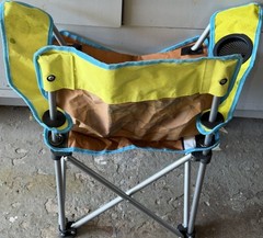 Nickelodeon SpongeBob SquarePants Viacom Kids Camping Chair Used Pre Owned SBSP.