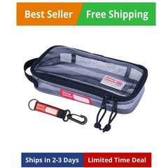 Rough Enough Clear Travel TSA Approved Toiletry Bag Small Toothbrush Case Sha…