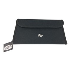 American Tourister 13″ Flat Travel Wallet Organizer Id-Passports Black Case New