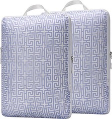 Extra Large Compression Packing Cubes for 2 Piece Set (XL), Lavender Boho