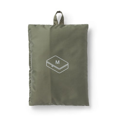 MUJI Foldable Polyester Sorting Case Khaki M Approx. 26 x 40 x 10 cm