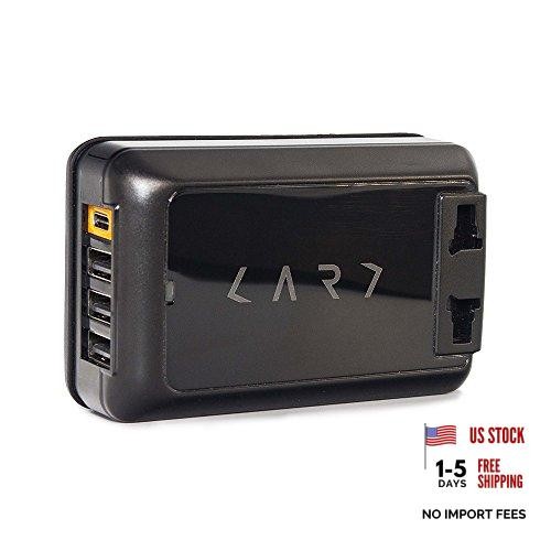 Travel Adapter 4-Pro (Type C+3 USB Ports) () Black