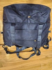 The Foldie 40L The Original Foldable Travel Bag Navy Blue Retail: $79