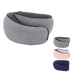 Neck Pillow Foldable Breathable Polyester Fiber Portable Memory Foam Travel