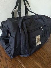Woolrich Folding Packable Travel. Picnic Blanket Tan Carrying