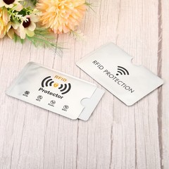 10Pcs RFID Blocking Sleeves Identity Theft Credit Card Protector Holders White