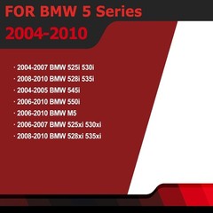 Left Right Side Dashboard Cup Holder Compatible with BMW 5 5 Series, Black