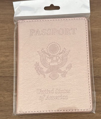 NEW SLIM Passport Holder/Cover – ROSE GOLD