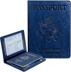 Funda para pasaporte con bloqueo RFID