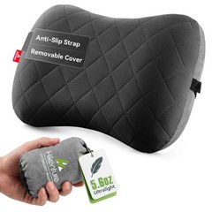 Hikenture Camping Pillow with Removable Cover – Ultralight Inflatable Pillow …