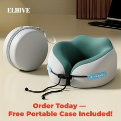 U Shaped Memory Foam Neck Pillows Soft Travel Pillow Massage Neck Pillow Sleepin