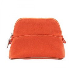 HERMÈS Hermes Bolide15 Mini Mini Canvas Leather Pouch – DUTY FREE