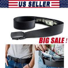 Travel Security Money Belt with Hidden Pocket Anti-Theft Hidden Waist Money Belt