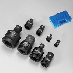 2pcs Impact Socket Adapter Set Converts 3/4Inch to 1/2Inch & 1/2Inch to 3/4Inch