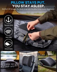 Hikenture Camping Pillow with Removable Cover – Ultralight Inflatable Pillow …
