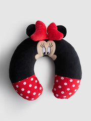 Disney Minnie Mouse Travel Neck Pillow – Soft Polyester Travel Cushion