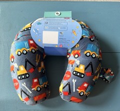 Wolf Essentials Kids Cozy Soft Microfiber Neck Pillow, Compact, Perfect for P…