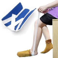 Sock Aid, Helpers to Put on Your Socks 1 Count (Pack of 1), Dark Blue
