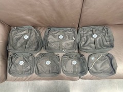 Eagle Creek Pack-it Reveal Cubes (Black) Set Of 7 Medium And Small